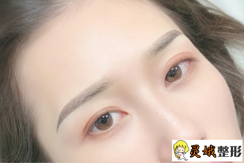 纹眉9折做的韩式雾面纹眉之韩式雾面纹眉案例